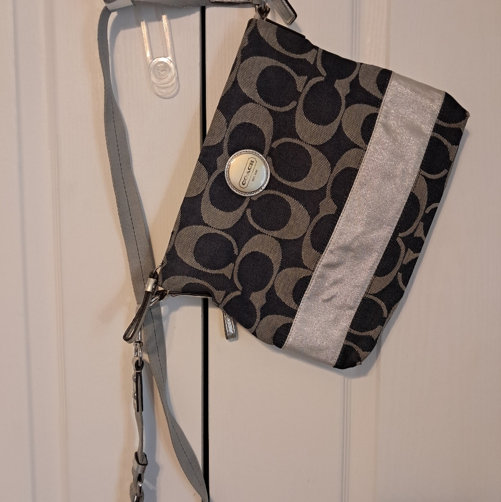 Coach Denim Crossbody Bag